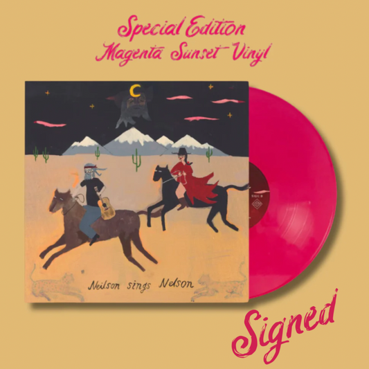 SIGNED COPY "Neilson Sings Nelson" Special Edition Magenta Sunset Vinyl - Limited Edition